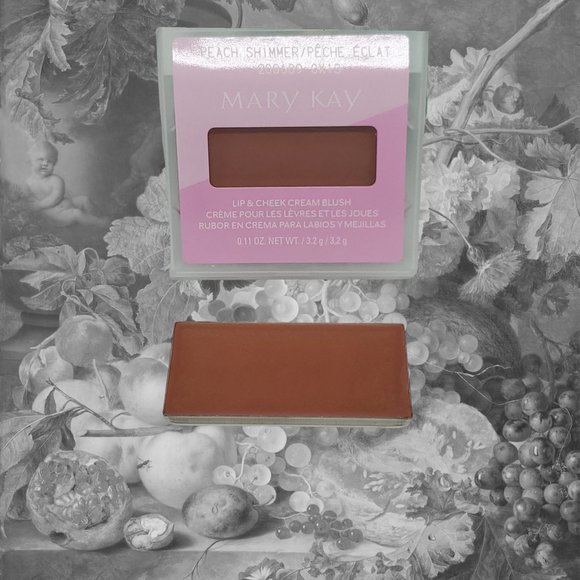 Peach Shimmer Lip & Cheek Cream Blush - Picture 1 of 5